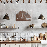 Truck Metal Wall Art