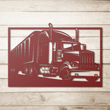 Truck Metal Wall Art