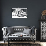 Truck Metal Wall Art