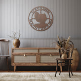 Turkey Hunting Metal Sign