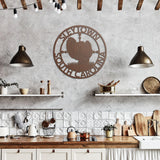 Turkey Hunting Metal Sign