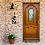 Unalome Metal Wall Art