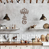 Unalome Metal Wall Art
