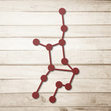Virgo Constellation Metal Wall Art