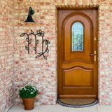 Virgo Floral Metal Wall Art