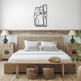 Woman Nude Metal Wall Art