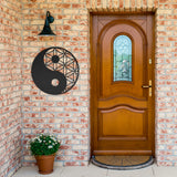 Yin Yang Metal Wall Art