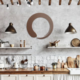 Zen Circle Metal Wall Art