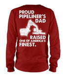 Proud Pipeliner's Dad Long Sleeve Tshirts!