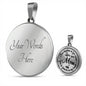 Close Together or Far Apart, You're Forever in My Heart - Love you Mom High Quality Necklace