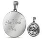You're Forever in My Heart Dad Necklace!