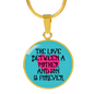 "Mother - Son - Love" 18K Gold/Silver Necklace & Bangles!