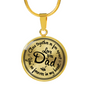 You're Forever in My Heart Dad Necklace!