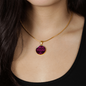 Thanks for being a Pipeliner's Mom 18K Gold/Silver Necklace!