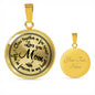 Close Together or Far Apart, You're Forever in My Heart - Love you Mom High Quality Necklace