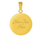 Thanks for being a Pipeliner's Mom 18K Gold/Silver Necklace!