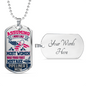 Pipeliner's Mom 18K Gold/Silver Dog TagNecklace!