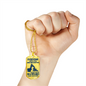 "I am a Pipeliner - I dont give a sh*t" Silver/Gold Dog Tag Necklace!