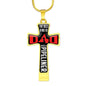 The Best Kind Of Dad Raises A Pipeliner Cross Pendant Necklace