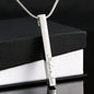 PERSONALISED High Quality Vertical Bar Necklace