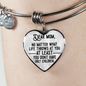 Dear Mom You Don't Have Ugly Children 18K Gold/Silver Necklaces & Bangles!