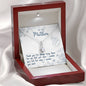 To My MoM "When I Needed You The Most" - Alluring Beauty Necklace