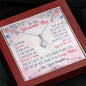 Daughter To Mom "Sacrifices - Lessons of Life" - Alluring Beauty Necklace