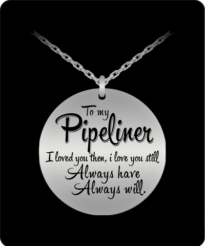 To My Pipeliner Stainless Steel/18K Gold Plated Necklace