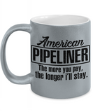 American Pipeliner Metalic Mug