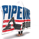 Pipeline Proud Hooded Blanket