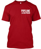 Family Faith Friends Flag Pipeline Shirt! - Pipeline Proud - 3
