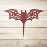 Bat 1 Metal Stake Halloween Decoration