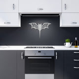 Bat 4 Metal Stake Halloween Decoration