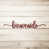 Bienvenido_-_Welcome_in_Spanish_Metal_Wa_Red_Simple_Wood_BKGD_Mockup.png