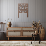 Business_Logo_Metal_Sign_with_Stakes_Copper_Rustic_Hallway_Mockup.png