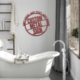 Custom Metal Sign