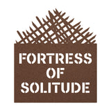 Fortress of Solitude Metal Wall Art