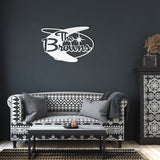 Mid Century Family Name Metal Wall Art