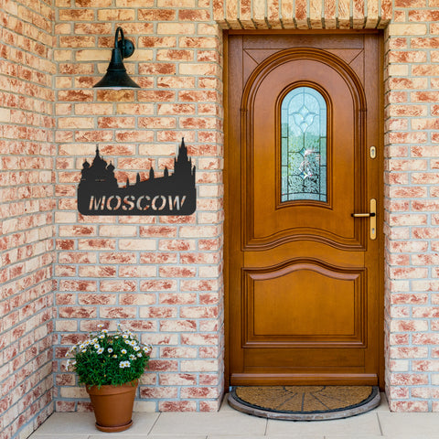 Moscow Metal Wall Art