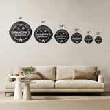 Personalized Barbeque Metal Wall Art