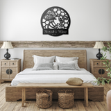 Personalized_Honey_Bee_Hive_Sign_Black_Farmhouse_Bedroom_Mockup.png