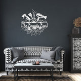 Personalized Salon Metal Sign