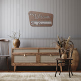 Personalized Welcome to our Adventure National Park Metal Wall Art