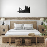 San Francisco Metal Wall Art