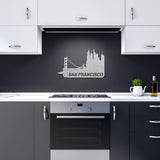 San Francisco Metal Wall Art
