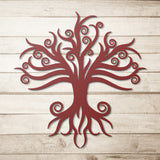 Witchy Celtic Tree Metal Wall Art