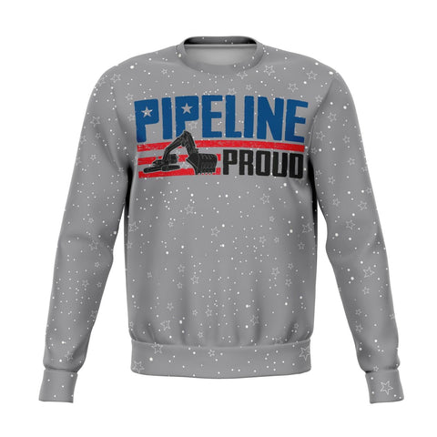 Pipeline Proud Christmas Printed Ugly Sweatshirt!
