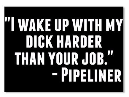 I wake up Pipeliner Sticker