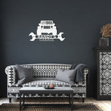 American Jeep Metal Wall Art