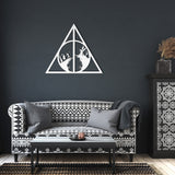 Deathly Hallows Metal Wall Art